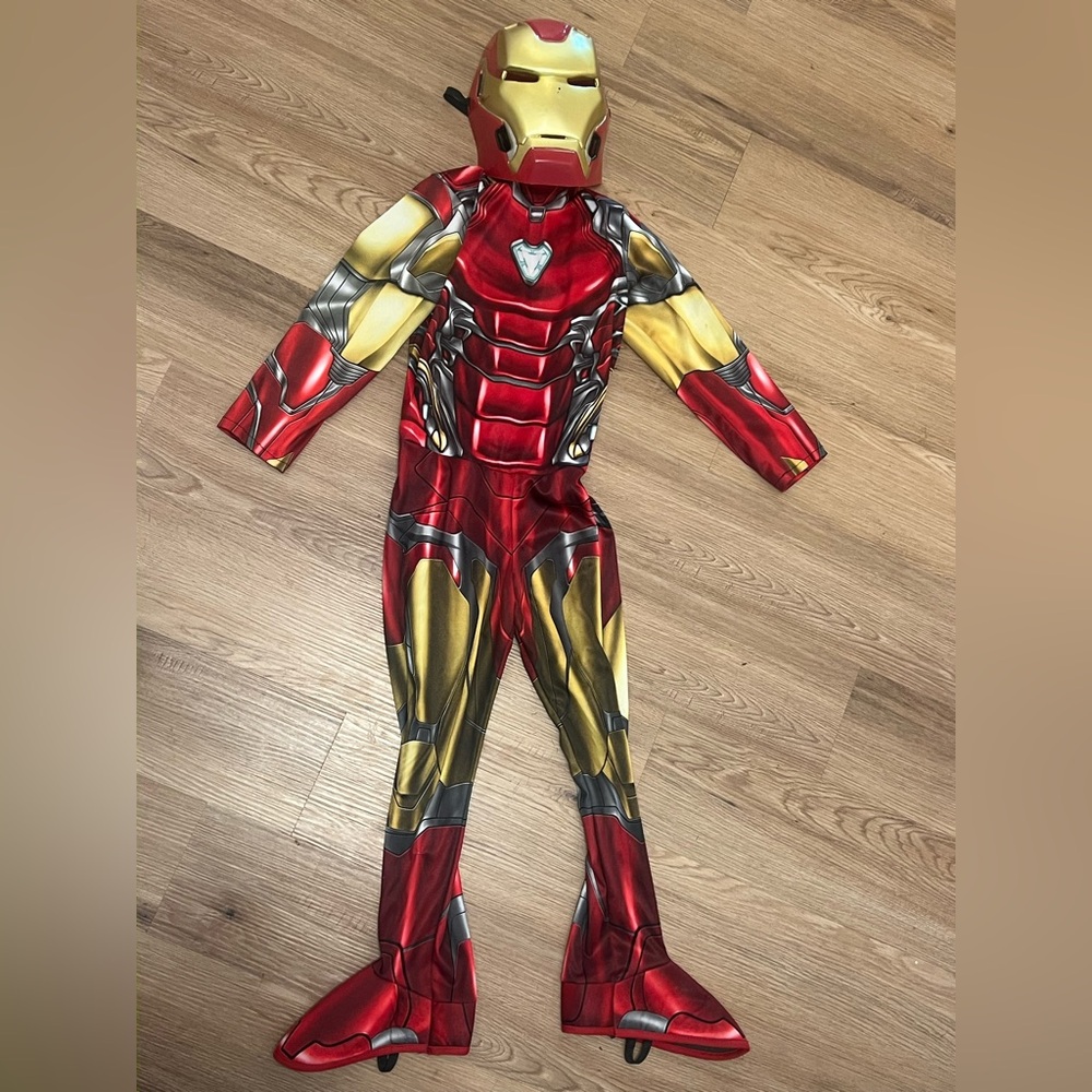 Iron Man Kids Costume - Red and Gold
